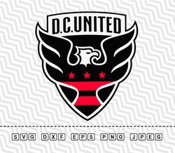 DC United SVG DC United PNG DC United logo svg D.C. United cricut D.C. United