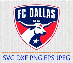 FC Dallas SVG FC Dallas PNG FC Dallas logo svg FC Dallas cricut FC Dallas