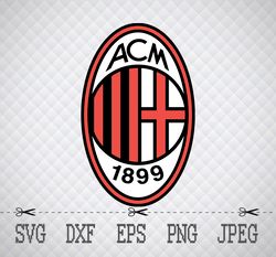 Milan Acm SVG Milan Acm PNG Milan Acm logo svg Milan Acms cricut Milan Acm