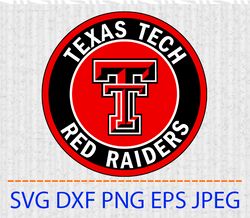 Texas Tech Red Raiders SVG Texas Tech Red Raiders PNG Texas Red Raiders logo svg Texas Tech Red Raiders cricut