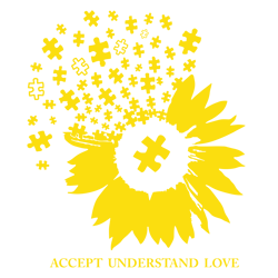 Accept Understand Autism Awareness Svg, Autism Svg, Awareness Svg, Autism logo Svg, Autism Heart Svg, Digital download