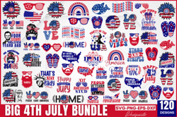 Big 4th of July SVG Bundle, 4th of July Bundle Svg, 4th of July Svg, 4th of July logo Svg, Digital download