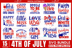 4th of July Svg Bundle, 4th of July Bundle Svg file, 4th of July Svg, Happy 4th of July logo Svg, Digital download
