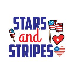 Stars And Stripes Svg, 4th of July Svg, Happy 4th Of July Svg, Independence Day Svg, Digital download