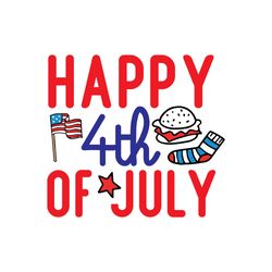 Happy 4th Of July Svg, 4th of July Svg, Happy 4th Of July Svg file , Holiday Svg, Digital download