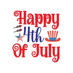 Happy 4th Of July Svg, 4th of July Svg, Happy 4th Of July Svg file, Independence Day Svg, Cut file