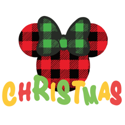Minnie Mouse Face Christmas SVG, Merry Christmas Svg, Disney Svg, Winter svg, Santa SVG, Holiday Svg Cut File for Cricut