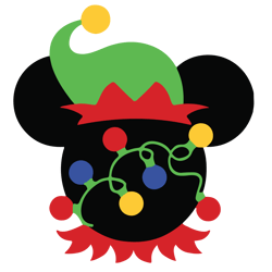 Mickey Mouse Christmas SVG, Merry Christmas Svg, Disney Svg, Winter svg, Santa SVG, Holiday Svg Cut File for Cricut