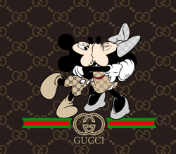 Mickey Minnie Gucci Tumbler PNG, Gucci Tumbler Png, Straight Tumbler Wrap, Skinny Tumbler 20oz Design Digital Download
