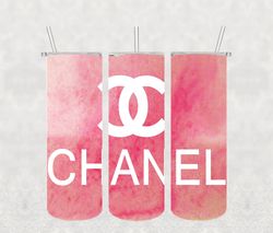 Chanel Tumbler Wrap PNG, Chanel Tumbler Png, Chanel Straight Tumbler Wrap, Skinny Tumbler 20oz Design Digital Download