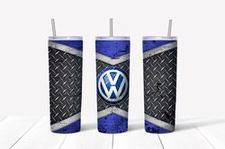 Volkswagen Tumbler Wrap PNG, Automobile Brands Tumbler Png, Tumbler Wrap, Skinny Tumbler 20oz Design Digital Download