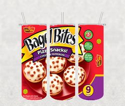 Bagel Bites Tumbler Wrap PNG, Candy Tumbler Png, Tumbler Wrap, Skinny Tumbler 20oz Design Digital Download