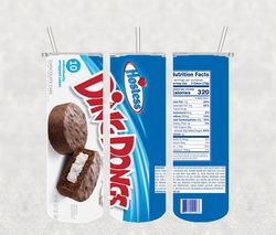 DingDongs Tumbler Wrap PNG, Candy Tumbler Png, Tumbler Wrap, Skinny Tumbler 20oz Design Digital Download