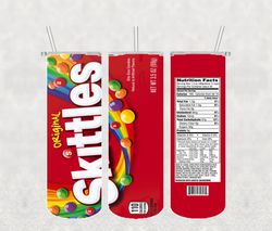 skittles tumbler wrap png, candy tumbler png, tumbler wrap, skinny tumbler 20oz design digital download