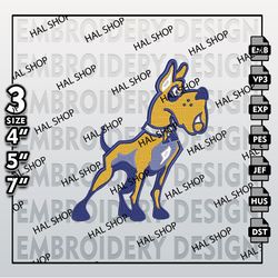 NCAA Embroidery Files, UAlbany Great Danes Embroidery Designs, Machine Embroidery Files, NCAA UAlbany Great Danes