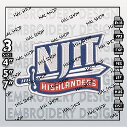 New Hampshire Wildcats Embroidery Designs, NCAA Logo Embroidery Files, NCAA Cats, Machine Embroidery Pattern