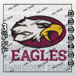 Boston College Eagles Embroidery Files, NCAA Logo Embroidery Designs, NCAA Eagles, Machine Embroidery Designs