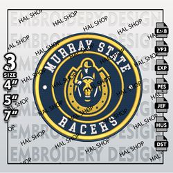 NCAA Murray State Racers Embroidery Designs, NCAA Murray State Racers Logo Embroidery Files, Machine Embroidery Designs