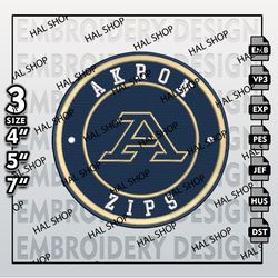 NCAA Akron Zips Embroidery Designs, NCAA Akron Zips Logo Embroidery Files, Machine Embroidery Designs