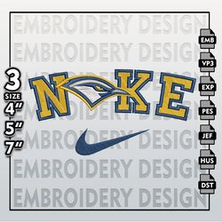 Nike Chattanooga Mocs Embroidery Designs, NCAA Chattanooga Logo Embroidery Files, Machine Embroidery Designs