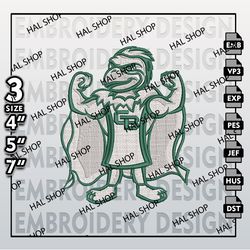 Green Bay Phoenix Embroidery Designs, NCAA Green Bay Phoenix Machine Embroidery Files, NCAA Embroidery Files.
