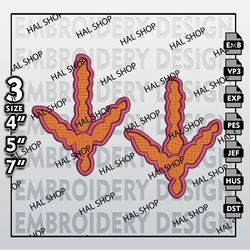 NCAA Virginia Tech Hokies Embroidery File, 3 Sizes, 6 Formats, NCAA Machine Embroidery Design, NCAA Logo, NCAA Teams