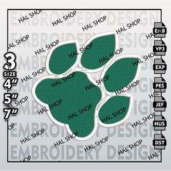 NCAA Ohio Bobcats Embroidery File, 3 Sizes, 6 Formats, NCAA Machine Embroidery Design, NCAA Logo Ohio Bobcats.