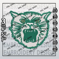 NCAA Ohio Bobcats Embroidery File, 3 Sizes, 6 Formats, NCAA Machine Embroidery Design, NCAA Logo Bobcats.