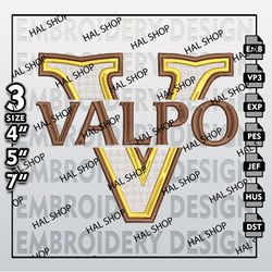 NCAA Valparaiso Beacons Logo Embroidery Design, Machine Embroidery Files in 3 Sizes for Sport Lovers, NCAA Logo Beacons