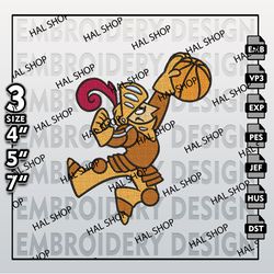 NCAA Valparaiso Beacons 3 Logo Embroidery Design, Machine Embroidery Files in 3 Sizes for Sport Lovers, NCAA Logo Beacon