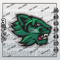 NCAA Binghamton Bearcats Logo Embroidery Design, Machine Embroidery Files in 3 Sizes for Sport Lovers, NCAA Logo 2