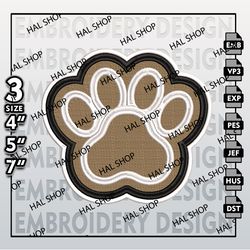 NCAA Bryant Bulldogs Logo Embroidery Design, Machine Embroidery Files in 3 Sizes for Sport Lovers, NCAA Logo 3
