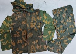 MULTICOLOR Soviet Army Camouflage KZS Berezka USSR Camo Meshy Suit 80s MILITARY BDU Kzs Soviet Army Sniper Suit Soldier