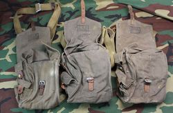 USSR Soviet Russian Army Pouch for 5 magazines, Ammo Canvas Bag 5 Section Pouch Vintage,RARE, .NEW