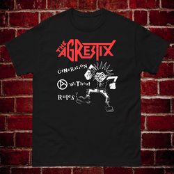THE AGRESTIX T-Shirt punk street punk the casualties the unseen a global threat