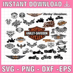 Harley Davidson Bundle svg,png,dxf,harley davidson logo svg,png,dxf,harley davidson cricut,clipart
