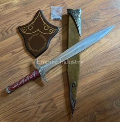 Hobbit Sting Replica Sword, Stainless Steel Decoration Piece With Scabbard _ Where To Buy Sword - By Empire Industry