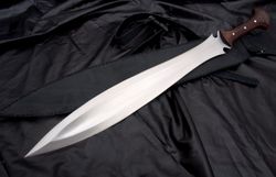 28'' Handmade Forest Sword High Carbon Steel Full Tang Blade With Sheath Best Gift - New Year Gift By Empire Industry