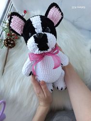Knitted toy,dog