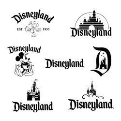 Disneyland Text SVG, Disneyland Alphabet SVG, Disneyland Font Svg, Letters SVG, Disneyland Word Symbol Svg, Vinyl Cut Fi
