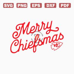 Christmas Kansas City Chiefs Svg Digital Download