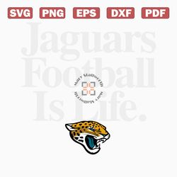 jacksonville jaguars football is life svg