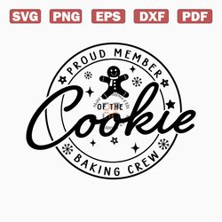 Proud Member Of The Cookie SVG