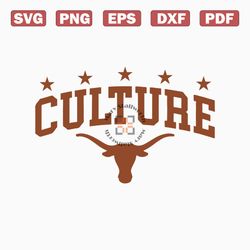 Texas Football Five Stars Culture SVG