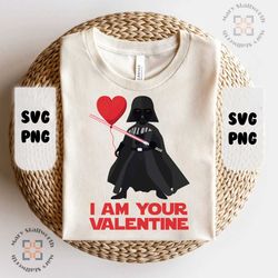I am your valentine PNG, Star Wars Valentines Day Disney PNG
