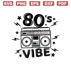 80's vibe svg, 80's svg, music cassette svg, retro 80s country clipart,
