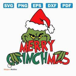 Grinch Face Svg, Grinch Hand, Grinch SVG Bundle, Grinch Ornament, Grinch smile, Green Character svg, Grinch Christmas svg, Christmas Grinch