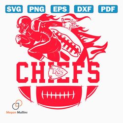 Kansas City Chiefs Player Football SVG Digital Download