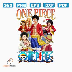 Vintage 90s Anime Japanese One Piece PNG