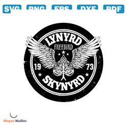 Lynyrd Skynyrd 'Freebird 1973' Lynyrd Skynyrd Png, Lynyrd Skynyrd Legend Png, Rock N' Roll Sublimation, Lynyrd Skynyrd E